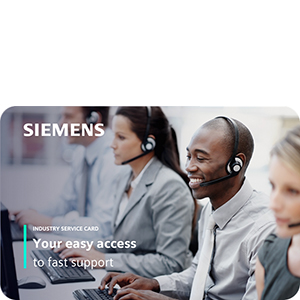 Siemens Industry Service Card